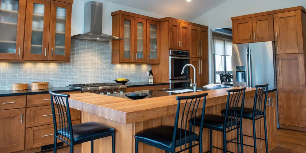 Bathroom remodeling with custom marble shower and modern fixture selection